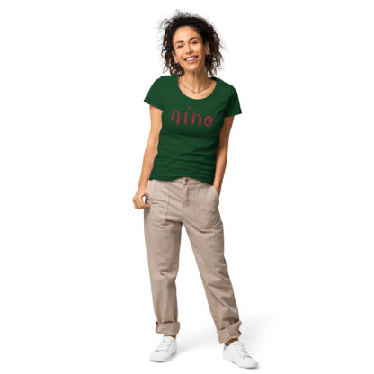 Niha - T-shirt da donna basica in tessuto organico - immagine 8