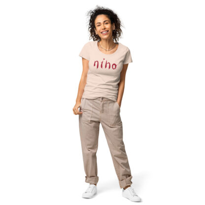 Niha - T-shirt da donna basica in tessuto organico - immagine 16