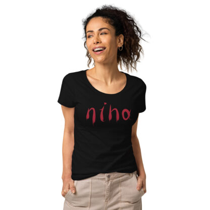 Niha - T-shirt da donna basica in tessuto organico - immagine 3