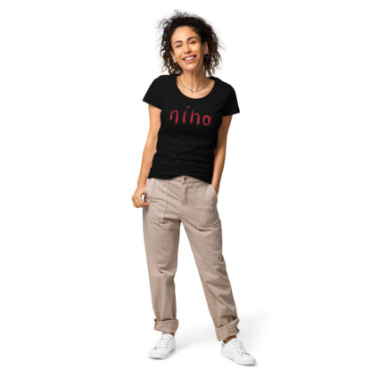 Niha - T-shirt da donna basica in tessuto organico - immagine 4
