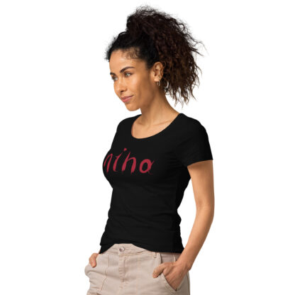 Niha - T-shirt da donna basica in tessuto organico - immagine 5