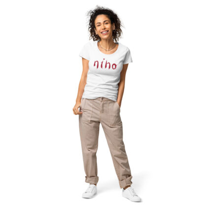 Niha - T-shirt da donna basica in tessuto organico - immagine 19