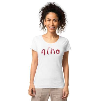 Niha - T-shirt da donna basica in tessuto organico - immagine 18