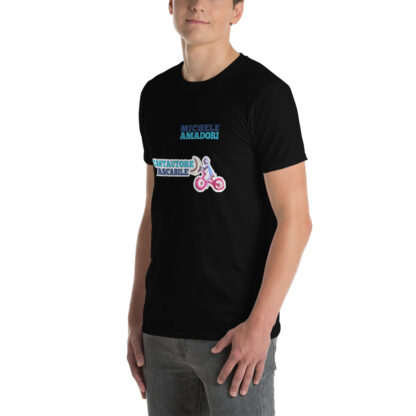 Michele Amadori - Cantautore Tascabile - Maglietta unisex a maniche corte - immagine 3