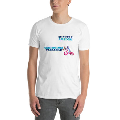 Michele Amadori - Cantautore Tascabile - Maglietta unisex a maniche corte - immagine 21