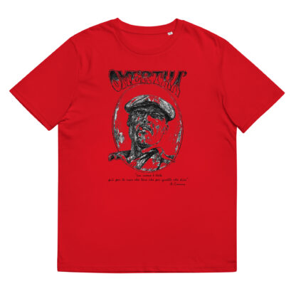 Omertà' - Maglietta in cotone organico unisex - immagine 2
