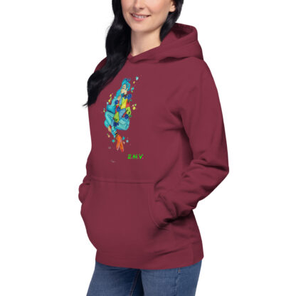 E.M.V. - Felpa con cappuccio unisex - immagine 12