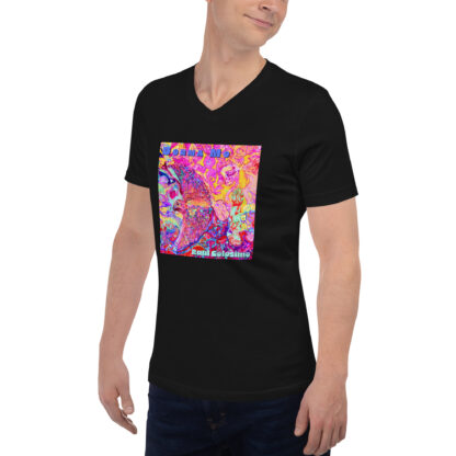 Raul Colosimo - Dorma mo - T-shirt Unisexe à Manches Courtes et Col V - immagine 4