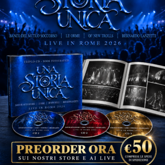 UNA STORIA UNICA – LIVE IN ROME 2026 – (3 Cd + Book Fotografico) Limited Edition